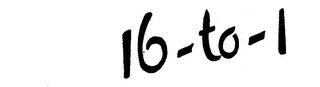16-TO-1 logo