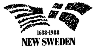 1638-1988 NEW SWEDEN logo