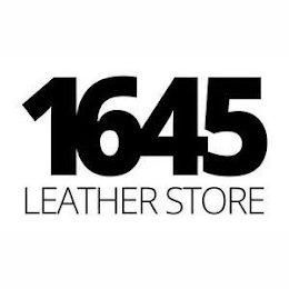 1645 LEATHER STORE logo