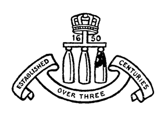1650 ESTABLISHED OVER THREE CENTURIES logo