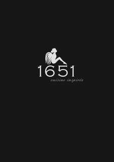 1651 CUISINE INSPIRÉE logo