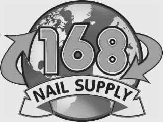 168 NAIL SUPPLY logo