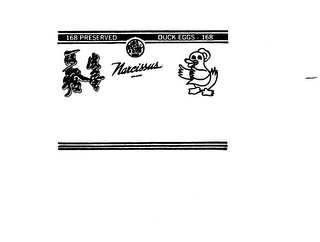 168 PRESERVED DUCK EGGS NARCISSUS BRAND logo