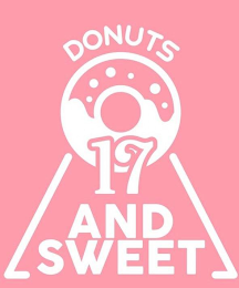 17 AND SWEET DONUTS logo