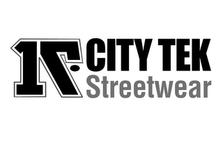 17 CITY TEK STREETWEAR logo