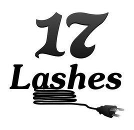 17 LASHES logo