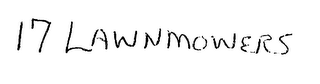 17 LAWNMOWERS logo