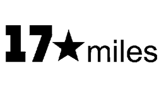 17 MILES logo