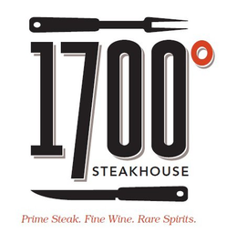 1700º STEAKHOUSE PRIME STEAK. FINE WINE. RARE SPIRITS. logo