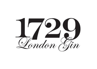 1729 LONDON GIN logo