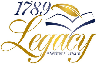 1789 LEGACY A WRITER'S DREAM logo