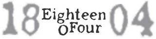 18 EIGHTEEN O FOUR 04 logo