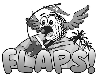18 FLAPS! logo