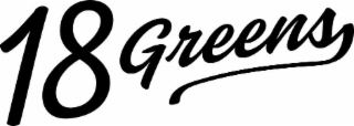 18 GREENS logo