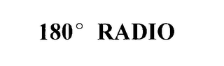 180 DEGREE RADIO logo