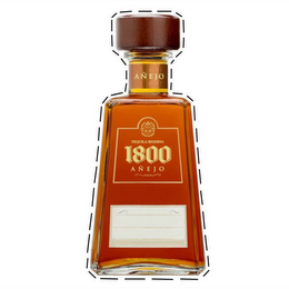 1800 ANEJO TEQUILA RESERVA 1800 JB TRABAJO PASION HONESTIDAD logo