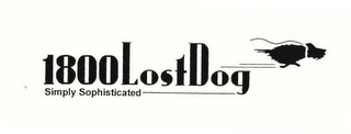 1800LOSTDOG SIMPLY SOPHISTICATED logo