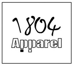 1804 APPAREL logo