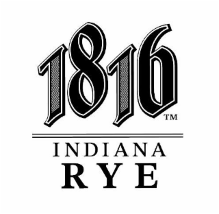 1816 INDIANA RYE logo