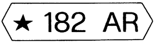 182 AR logo