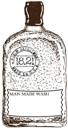 18.21 MAN MADE WASH A NOBLE EXPERIMENT MADE IN U.S.A. logo