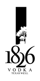 1826 VODKA TEXAS WELL logo