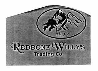 1827 REDBONE WILLY'S TRADING CO. logo