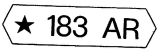 183 AR logo