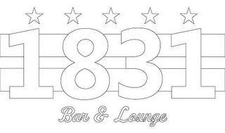 1831 BAR & LOUNGE logo