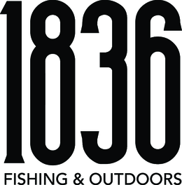 1836 FISHING & OUTDOORS logo