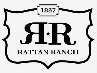 1837 RR RATTAN RANCH logo