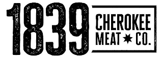 1839 CHEROKEE MEAT CO. logo