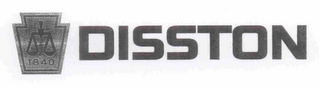 1840 DISSTON logo