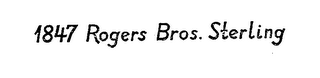 1847 ROGERS BROS. STERLING logo