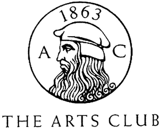 1863 A C THE ARTS CLUB logo
