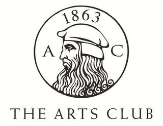 1863 A C THE ARTS CLUB logo