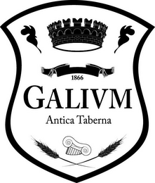 1866 GALIVM ANTICA TABERNA logo