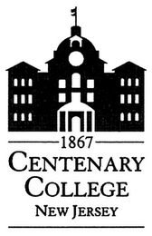 1867 CENTENARY COLLEGE NEW JERSEY logo