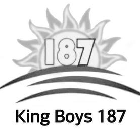 187 KING BOYS 187 logo