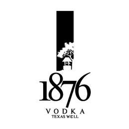1876 VODKA TEXAS WELL logo