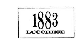 1883 LUCCHESE logo