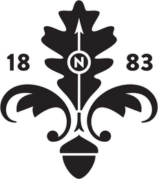 1883 N logo