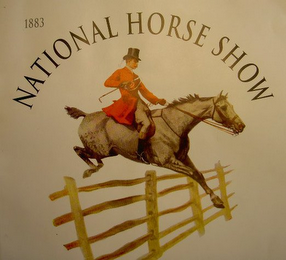 1883 NATIONAL HORSE SHOW logo