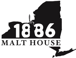 1886 MALT HOUSE logo