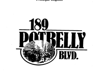 189 POTBELLY BLVD. logo