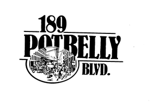 189 POTBELLY BLVD. logo