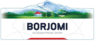 1890 BORJOMI GEORGIAN MINERAL WATER logo
