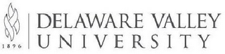 1896 DELAWARE VALLEY UNIVERSITY logo