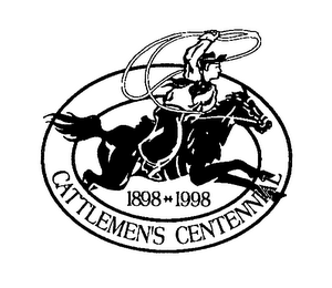 1898-1998 CATTLEMEN'S CENTENNIAL logo