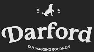 19 87 DARFORD TAIL WAGGING GOODNESS logo